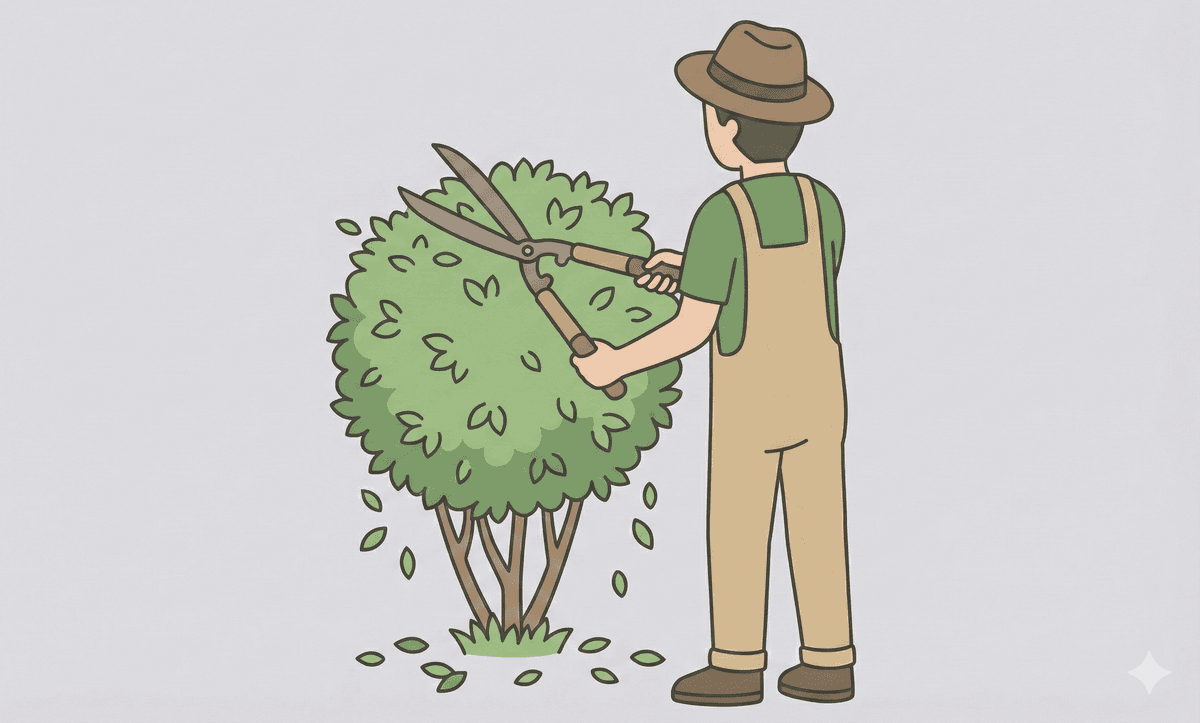 Illustration Entretien des espaces verts